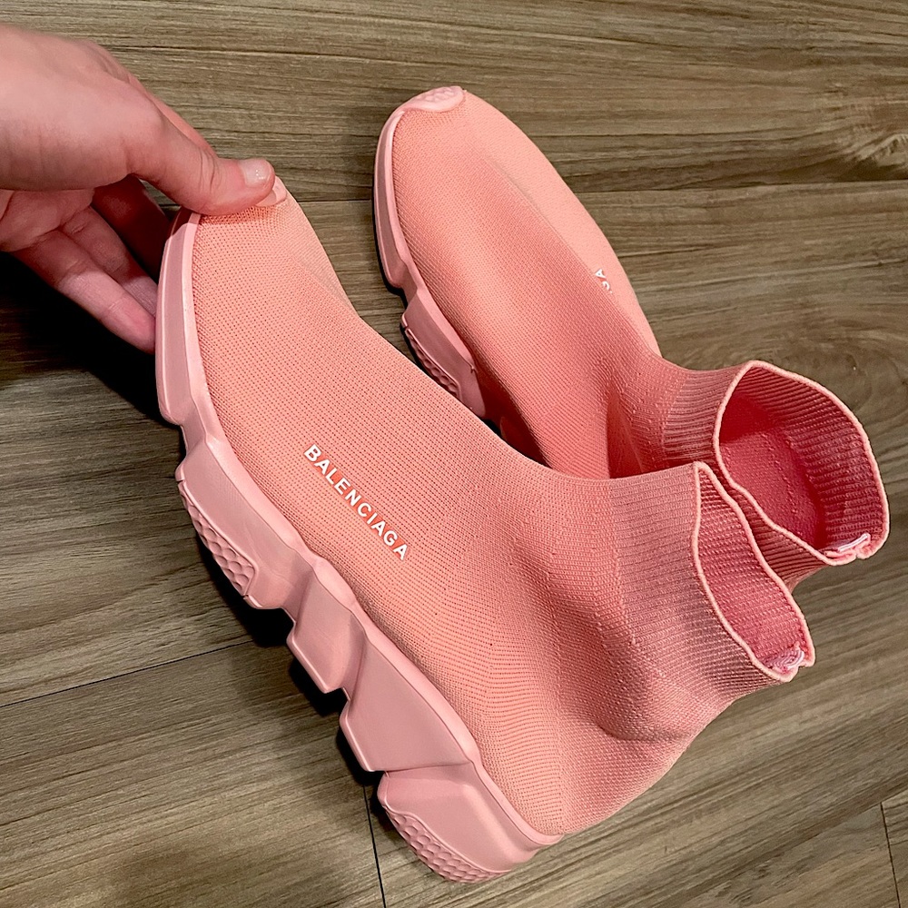 Pink Sock Running Boot / Shoe